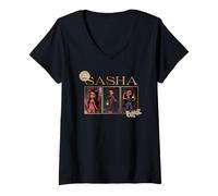 Mujer Noche de Fiesta para Chicas con muñecas Bratz Sasha Camiseta Cuello V