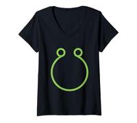 Mujer Nodos Lunares Rahu Ketu - Planeta Astrología Védica Zodíaco Camiseta Cuello V