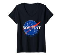 Mujer Not Flat We Checked Camiseta Cuello V