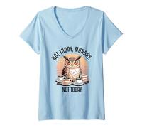 Mujer Not Today Monday Not Today Camiseta Cuello V