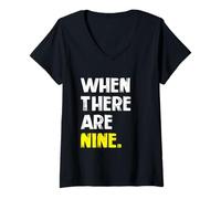 Mujer Notorio Tribunal RBG Feminista Político Angustiado Camiseta Cuello V