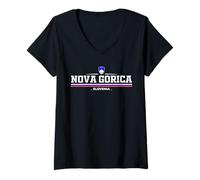 Mujer Nova Gorica Slovenia Camiseta Cuello V