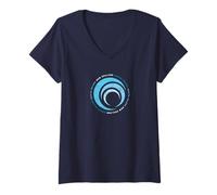 Mujer Nueva Zelanda Camiseta Cuello V