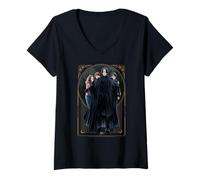 Mujer Nuevo diseño de Harry Potter 2025 Camiseta Cuello V