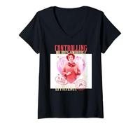 Mujer Nuevo diseño de Harry Potter 2025 Dolores Umbridge Camiseta Cuello V