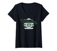 Mujer Nuevo diseño de Ollivanders Harry Potter 2025 Camiseta Cuello V