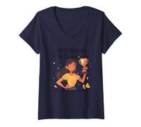 Mujer Nunca soñé Que sería la Mejor mamá Camiseta Cuello V