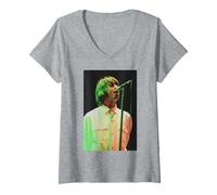 Mujer Oasis Liam Gallagher En Vivo En Knebworth 1996 Camiseta Cuello V