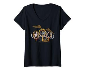 Mujer Objetivos de Quidditch 2025 de Nuevo diseño de Harry Potter Camiseta Cuello V