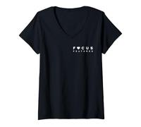 Mujer Obsession Be Careful Front & Back Camiseta Cuello V