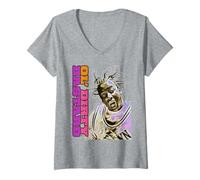 Mujer ODB OL Dirty Ba-ard Wu Tang Icon Comic Gangsta Hip Hop Camiseta Cuello V