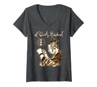 Mujer ODB OL Sucio Ba-ard Graffiti Hip Hop 90s Gangsta Wu Tang Camiseta Cuello V