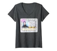 Mujer ODB OL Sucio Ba-ard ID Retorno 36 Cámaras Wu Tang Raw Zoo Camiseta Cuello V