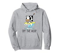 Mujer Off The Hoof Farm Cow Epic Surfing Funny Sudadera con Capucha