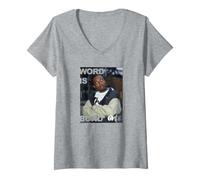 Mujer OL' Dirty Bastard Música Oficial Hip Hop Rap | PAPL1394 Camiseta Cuello V