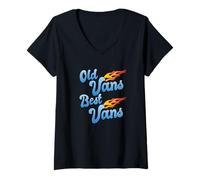 Mujer Old Vans Best Vans Vanner Van Life Camiseta Cuello V