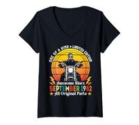 Mujer One of A Kind Ltd Edition Impresionante Desde septiembre de 1982 Biker Camiseta Cuello V