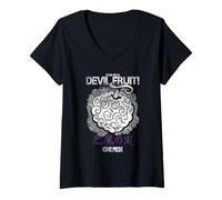 Mujer One Piece Gum-Gum Devil Fruit Camiseta Cuello V