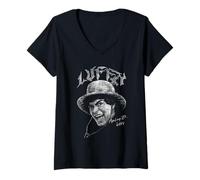 Mujer One Piece Luffy Heavy Metal Camiseta Cuello V