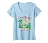 Mujer One Piece The Going Merry Adventure Awaits Camiseta Cuello V