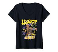 Mujer One Piece Usopp The Sniper Camiseta Cuello V