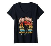 Mujer One Reed Infinite Attitude Saxofonista Jazz Camiseta Cuello V
