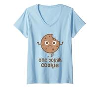 Mujer One Tough Cookie Camiseta Cuello V