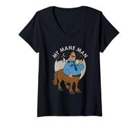 Mujer Onward Colt Bronco My Mane Man de Disney y Pixar Camiseta Cuello V