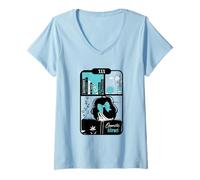 Mujer Opposites Attract Romance Tropes Bookish Love Camiseta Cuello V
