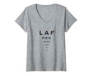 Mujer Óptico - La fragna Que te ciega - Oftalmólogo Camiseta Cuello V