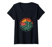 Mujer Orar más Biblia Jesús Fe Cristiana Camiseta Cuello V