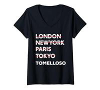 Mujer Orgulloso de mi Tomelloso Camiseta Cuello V