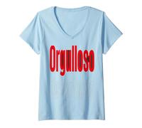 Mujer Orgulloso De Ser Vasco Camiseta Frases Vasca Camiseta Cuello V