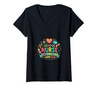 Mujer Orientación de Apoyo Educativo Diseño de estrategias de enseñanza Camiseta Cuello V