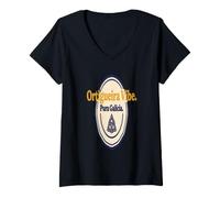 Mujer Ortigueira Orgulloso Pura Galicia Cultura Española Camiseta Cuello V