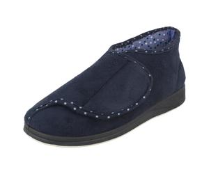 Mujer Padders Corte Ancho Cierre Adhesivo Textil Bota Estilo Pantuflas Cherish