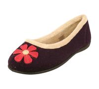 Mujer Padders Corte Ancho Zapatillas Bailarinas Happy
