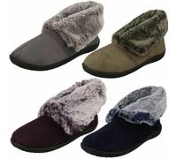 Mujer Padders Informal Piel Sintética con Puños Pantuflas Esme