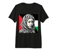 Mujer Palestina Keffiyeh - Palestina Libre Camiseta Premium