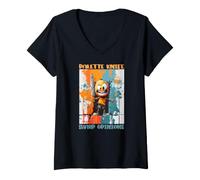 Mujer Palette Knife Sharp Opinions Camiseta Cuello V