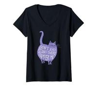 Mujer Pamper Me Las Mascotas no se quedan ahí Camiseta Cuello V