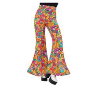 Mujer Pantalones Acampanados 60s 70s Disfraz Disco Dacing Retro Adulto