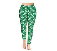 Mujer Pantalones de Yoga de Cintura Alta Impreso Gimnasio Deportes Polainas Correr Entrenamiento Elástico Medias de Entrenamiento Elástica Pantalones de Entrenamiento de Fitness Leggings