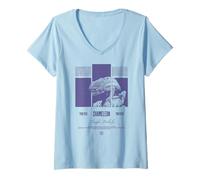 Mujer Pantera Camaleón Ropa De Calle Lagarto Guardián Camiseta Cuello V