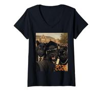 Mujer Panthers Graduación Selfie Senior Class of 2026 Funny Grad Camiseta Cuello V