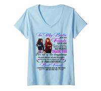 Mujer para mi Mejor Amiga, Hemos Sido Amigos Durante Tanto Tiempo Que no Puedo Recordar Camiseta Cuello V