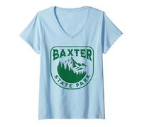 Mujer Parque Estatal Baxter Camiseta Cuello V