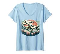 Mujer Parque Nacional Bryce Canyon Camiseta Cuello V