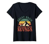 Mujer Parque Nacional Great Basin Camiseta Cuello V