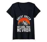 Mujer Parque Nacional Great Basin Camiseta Cuello V